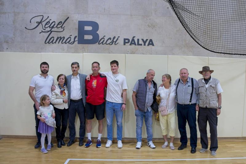 Kégel Tamás tiszteletére elnevezték a Kosárlabda Akadémia egyik pályáját, ezzel is honorálva a sportág iránti elkötelezettségét és hozzájárulását.
