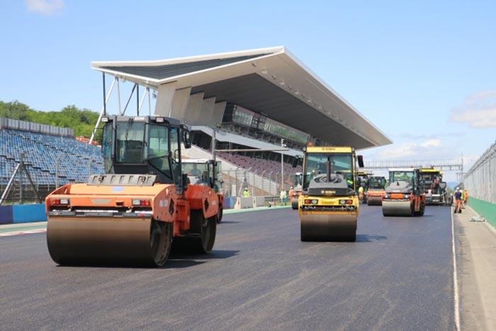 Újabb lenyűgöző átalakulás a Hungaroringen!