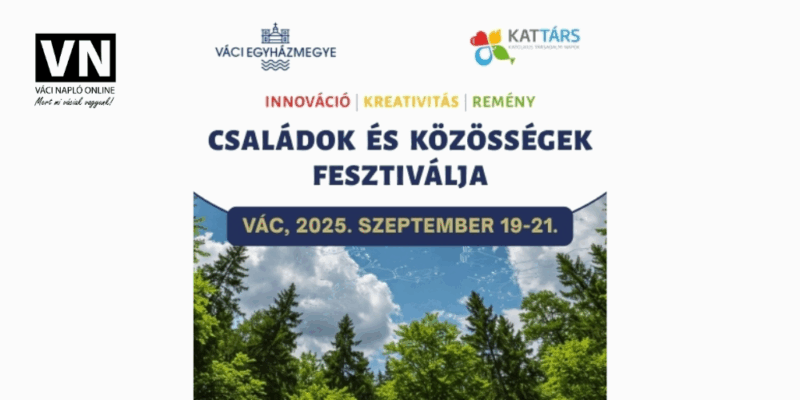 Családok és közösségek ünnepe, a KATTÁRS Vácon - Váci Napló Online

Fedezd fel a KATTÁRS varázslatos világát Vácon, ahol a családok és közösségek összefonódnak egy felejthetetlen fesztivál keretében! Az esemény gazdag programkínálattal várja az érdeklődők